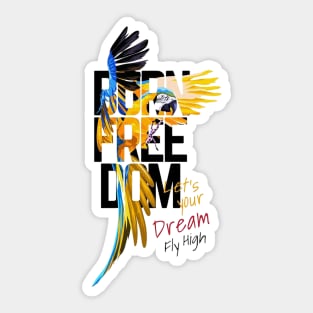 FREEDOM Sticker